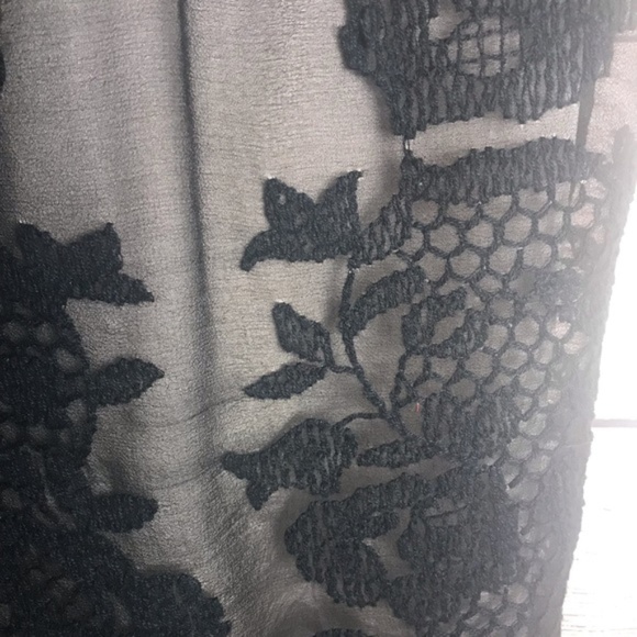 Hanii Y Anthropologie 100% Silk Embroidered Dress - Picture 3 of 7